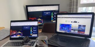 It’s Day 2 in the East London Press Centre