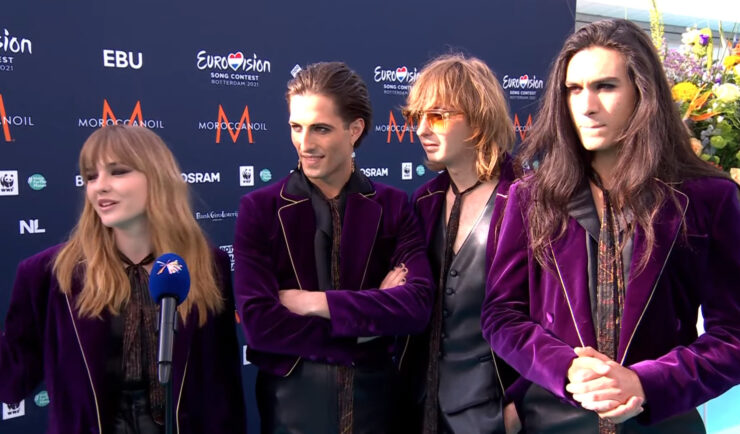 Måneskin at Eurovision 2021