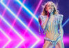 Croatia is busy, yet still could do with a bit more Albina, Croatia, First Rehearsal Eurovision, Rotterdam Ahoy, 9 May 2021