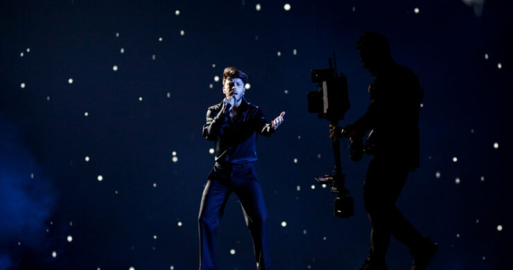 blas3 Blas Cantó, Spain, First Rehearsal, Rotterdam Ahoy, 13 May 2021 — EBU / Thomas Hans
