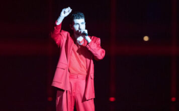Eurovision winner tests positive for COVID Duncan Laurence opens the first semi final of the 2021 Eurovision Song Contest in Rotterdam Ahoy, 18 May 2021