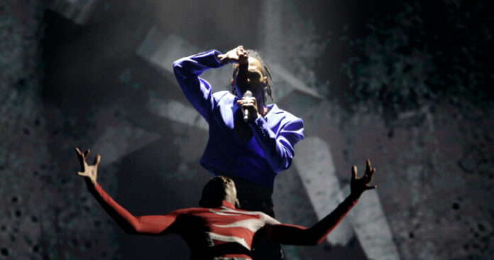 dutch2 Jeangu Macrooy, The Netherlands, First Rehearsal, Rotterdam Ahoy, 13 May 2021 — EBU / Thomas Hanses