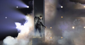 Gjon’s Tears, Switzerland, Second Rehearsal, Rotterdam Ahoy, 14 May 2021 — EBU / Andres Putting