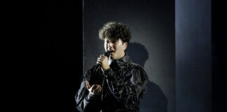 Switzerland – impactful noir Gjon’s Tears, Switzerland, First Rehearsal, Rotterdam Ahoy, 11 May 2021 — EBU / Thomas Hanses