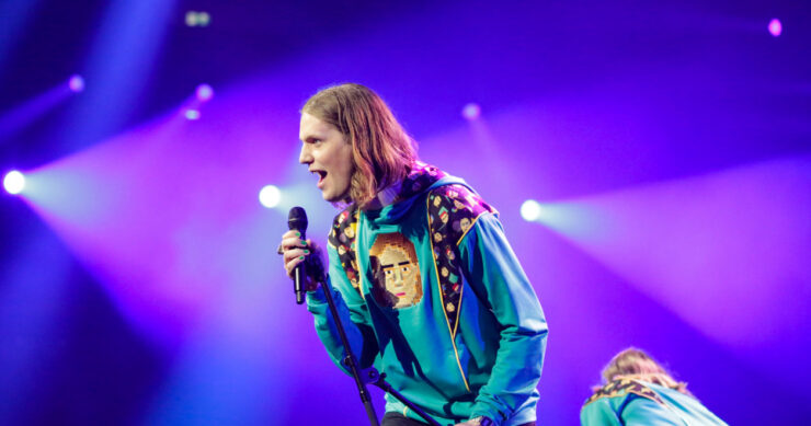 Daði og Gagnamagnið, Iceland, Second Rehearsal, Rotterdam Ahoy, 13 May 2021 — EBU / Thomas Hanses