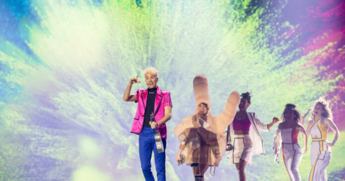 jen2 Jendrik, Germany, Second Rehearsal, Rotterdam Ahoy, 15 May 2021 — EBU / Andres Putting