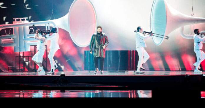 jn3 James Newman, United Kingdom, Second Rehearsal, Rotterdam Ahoy, 15 May 2021 — EBU / Thomas Hanses