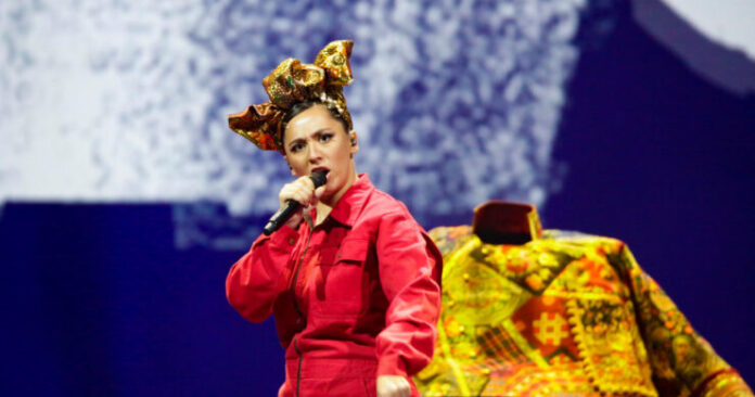 ma22 Manizha, Russia, Second Rehearsal, Rotterdam Ahoy, 12 May 2021 — EBU / Thomas Hanses
