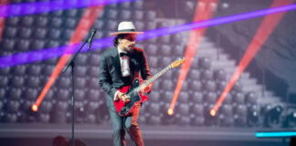 Portugal – It makes me smile, that’s what music does The Black Mamba, Portugal, Second Rehearsal, Rotterdam Ahoy, 14 May 2021 — EBU / Andres Putting