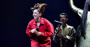 Manizha, Russia, Second Rehearsal, Rotterdam Ahoy, 12 May 2021 — EBU / Thomas Hanses