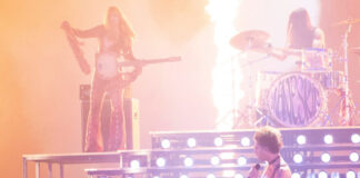 Italy – Pure noisy, shouty class. MÃ¥neskin, Italy, Second Rehearsal, Rotterdam Ahoy, 15 May 2021 — EBU / Andres Putting