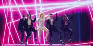 Moldova – I know insulin reduces sugar but Kirkorov too? Natalia Gordienko, Moldova, First Rehearsal, Rotterdam Ahoy, 10 May 2021 — EBU / Andres Putting