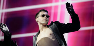 Moldova – Gangnam Style? Any Style? Natalia Gordienko, Moldova, Second Rehearsal, Rotterdam Ahoy, 13 May 2021 — EBU / Thomas Hanses