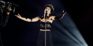 France – French and intense Barbara Pravi, France, First Rehearsal, Rotterdam Ahoy, 13 May 2021 — EBU / Thomas Hanses