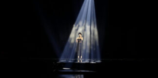 France – Allez! – More please! Barbara Pravi, France, First Rehearsal, Rotterdam Ahoy, 13 May 2021 — EBU / Thomas Hanses