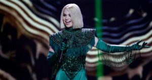 Samanta Tīna, Latvia, First Rehearsal, Rotterdam Ahoy, 11 May 2021 — EBU / Thomas Hanses