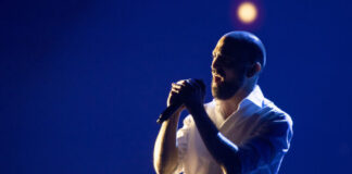 Georgia – is there a score lower than zero? Tornike Kipiani, Georgia, Second Rehearsal, Rotterdam Ahoy, 14 May 2021 — EBU / Andres Putting