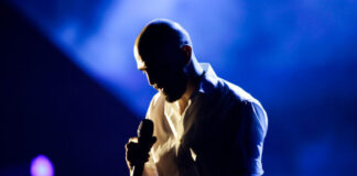 Georgia – Hmmmmmmm Tornike Kipiani, Georgia, First Rehearsal, Rotterdam Ahoy, 11 May 2021 — EBU / Thomas Hanses