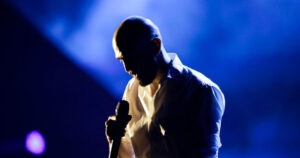 Tornike Kipiani, Georgia, First Rehearsal, Rotterdam Ahoy, 11 May 2021 — EBU / Thomas Hanses