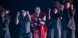 Sweden – This is how you put voices on stage Slovenia. Tusse, Sweden, Second Rehearsal, Rotterdam Ahoy, 12 May 2021 — EBU / Andres Putting