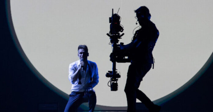 uku1 Uku Suviste, Estonia, First Rehearsal, Rotterdam Ahoy, 10 May 2021 — EBU / Andres Putting