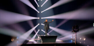 Austria – simple, powerful, but safe? Vincent Bueno, Austria, First Rehearsal, Rotterdam Ahoy, 10 May 2021 — EBU / Andres Putting