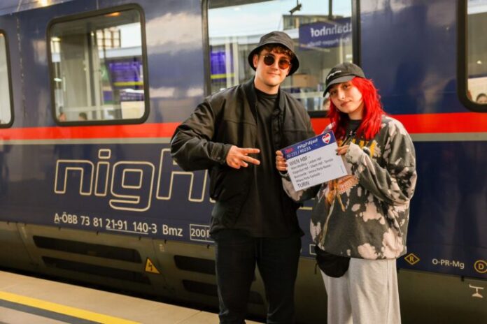 BC545403-1164-454E-B78A-702079DC3561 Pia and Lum!X off to Eurovision in Turin using the Nightjet and keeping it green