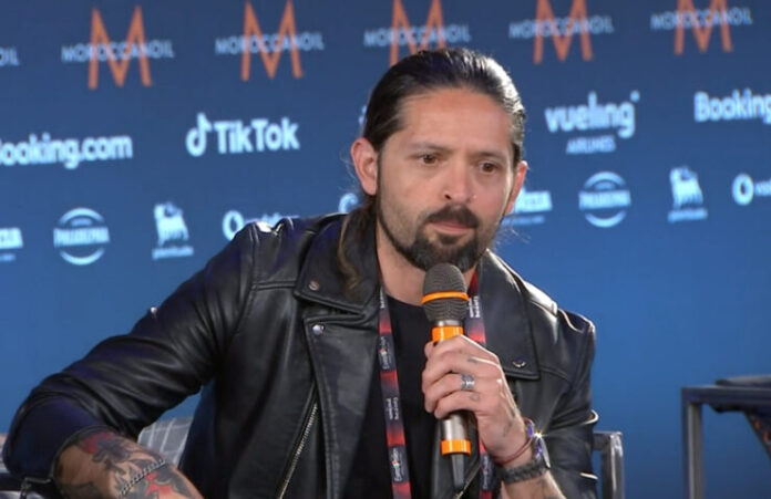 Stoyan from IMP at his Eurovision press conference in Turin on 30 April Stoyan from IMP at his Eurovision press conference in Turin on 30 April