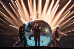 LPS from Slovenia rehearse for Eurovision 2022 on Day One in Turin
