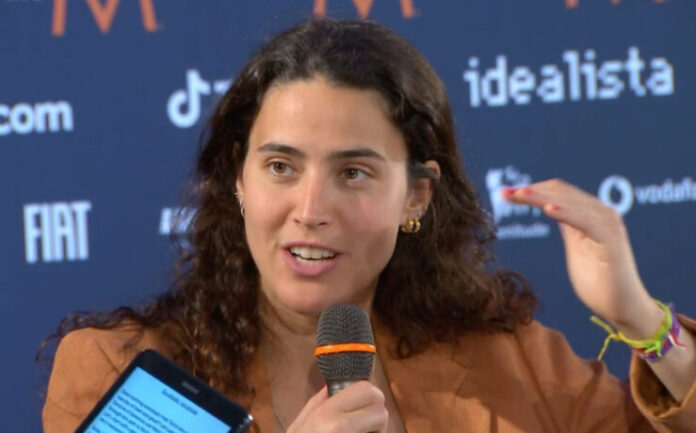 Maro1 Maro from Portugal in her first Eurovision press conference
