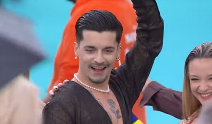 WRS at the Turquoise carpet for Eurovision in Turin
