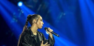 North Macedonia – Defying the odds? Andrea, singing her song Circles in Turin today