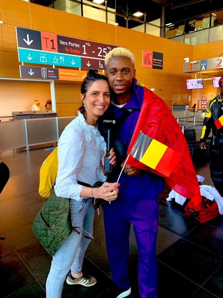 Jérémie Makiese heading for Eurovision in Turin