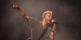 and Finally… Germany Malik Harris at Eurovision rehearsals today in Turin, Italy