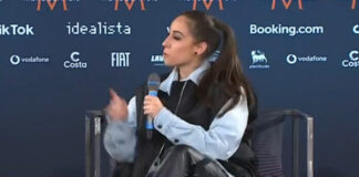 North Macedonia: Andrea is a fighter not a lover? Andrea from North Macedonia after her first rehearsal