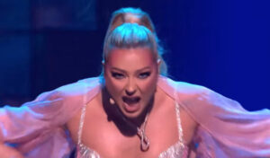 Ronela from Albania rehearsed her song Sekret second rehearsal