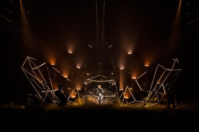 sam ryder Sam Ryder rehearsing today in Turin for Eurovision 2022