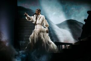 Sheldon Riley from Australia rehearsed his song Not The Same for the first time at the PalaOlimpico in Turin