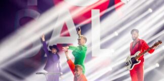 Latvia: In your face Latvians at the first rehearsal this morning