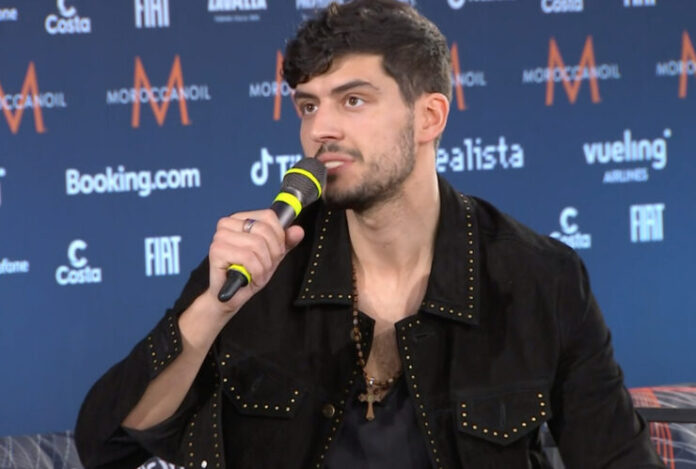 stefan1 Estonian Eurovision hopeful Stefan during his first 2022 press conference