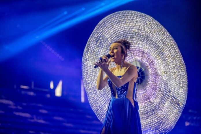 vlad2 Vladana performed Breathe, representing Montenegro, Second rehearsal