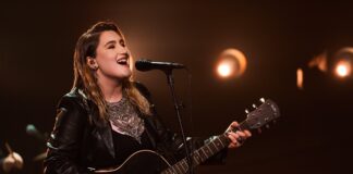 Rosa Linn scores first Eurovision Billboard Year End entry Rosa Linn on the 'The Late Late Show with James Corden'