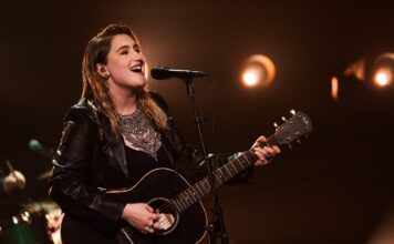 Rosa Linn scores first Eurovision Billboard Year End entry Rosa Linn on the 'The Late Late Show with James Corden'