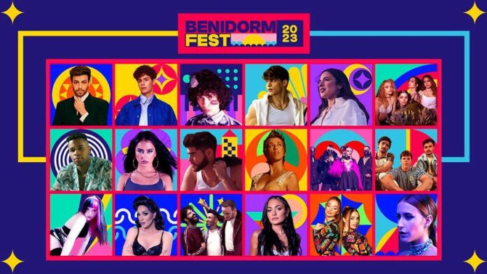 bfestcont Cartel completo del Benidorm Fest 2023