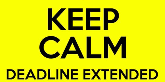 deadline-extended Deadline extended