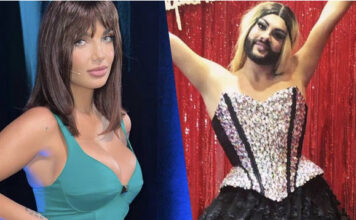 Elettra Lamborghini and Luquisha Lubamba for San Marino casting Elettra Lamborghini e Luquisha Lubamba