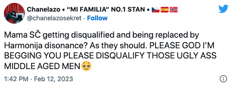 Twitter comment