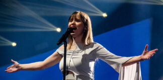 Eesti Laul 2023 – Everything stops for the news and ….. Alika at Eesti Laul 2023