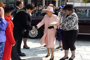 the Queen officially opened the ECHO arena.