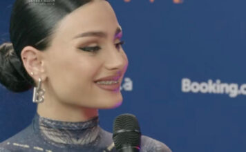 Brunette from Armenia…. is she a natural? Brunette from Armenia at Eurovision 2023